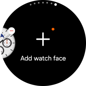 Add watch face